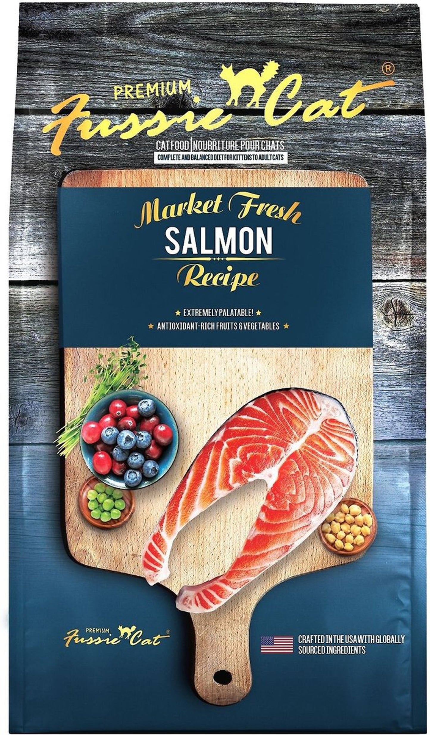 Fussie Cat 10Lb Salmon Market Fresh