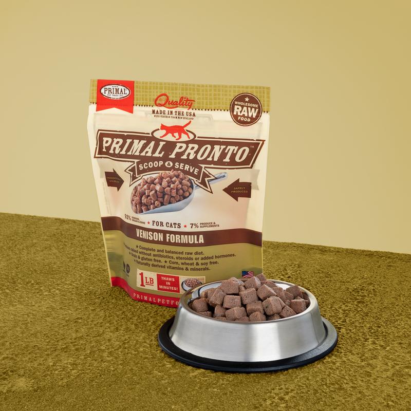 Primal Pronto Raw Venison for Cats *SPECIAL ORDER*
