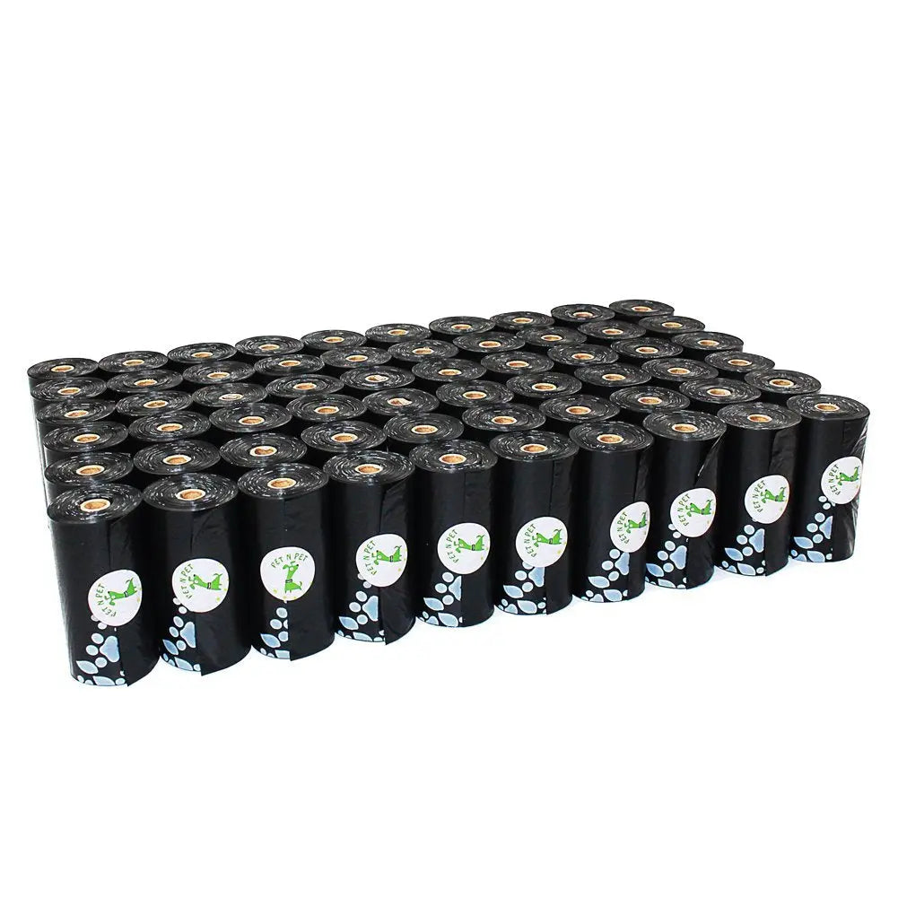 Premium Dog & Puppy Poop Bags - 60 Rolls GROOMY