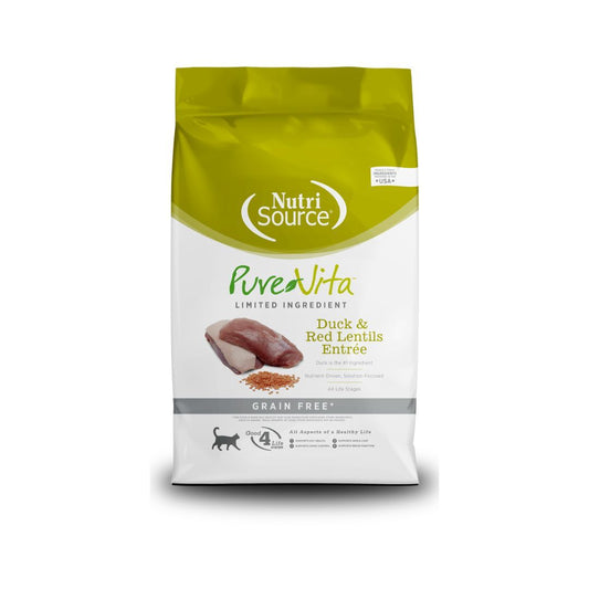 Pure Vita Cat Grain Free Duck 2.2Lb