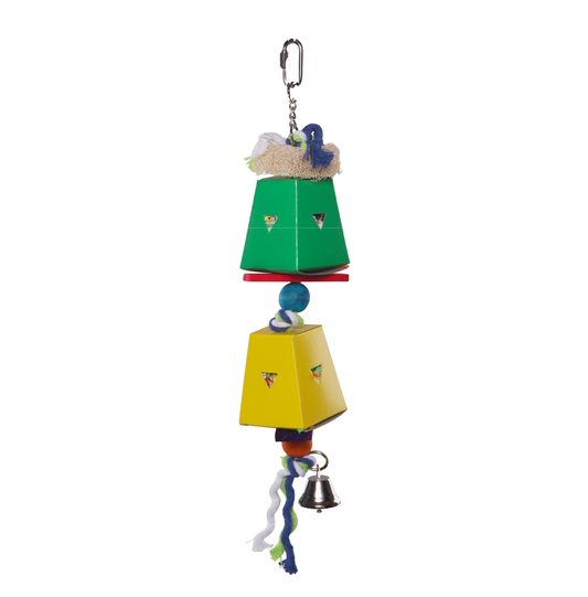 Dual Cardboard Coloured Foraging Box