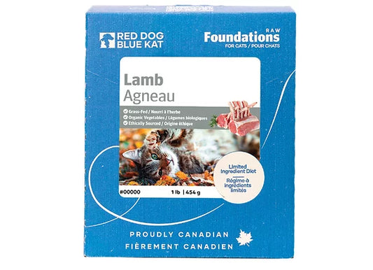 Red Dog Blue Kat Cat Foundations Lamb