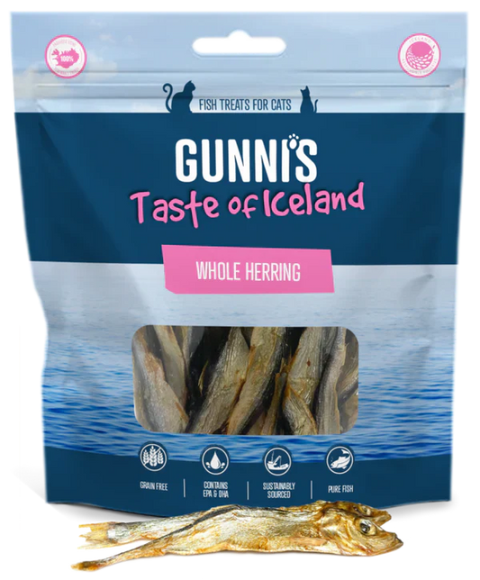 Gunni's Pet Cat Whole Herring 1.5oz