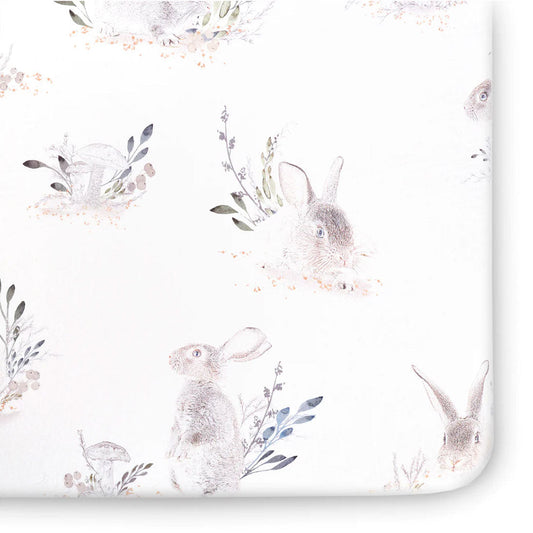 Cottontail Jersey Crib Sheet
