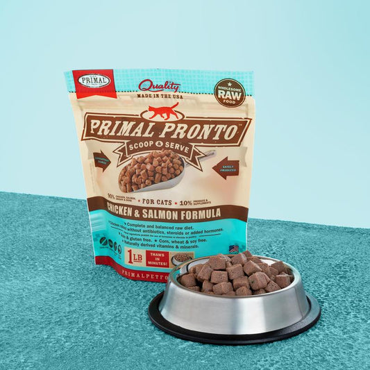 Primal Pronto Raw Chicken and Salmon for Cats *SPECIAL ORDER*