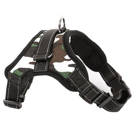 Dog Soft Adjustable Harness Pet Supplies Camo S - DailySale
