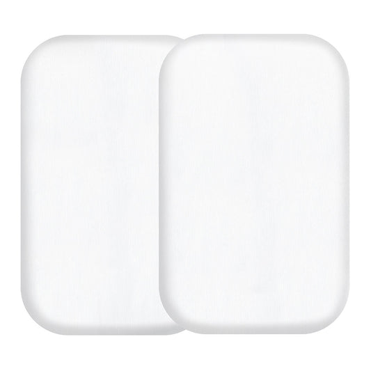 Bamboo Viscose Fitted Bassinet Sheets (Set of 2)